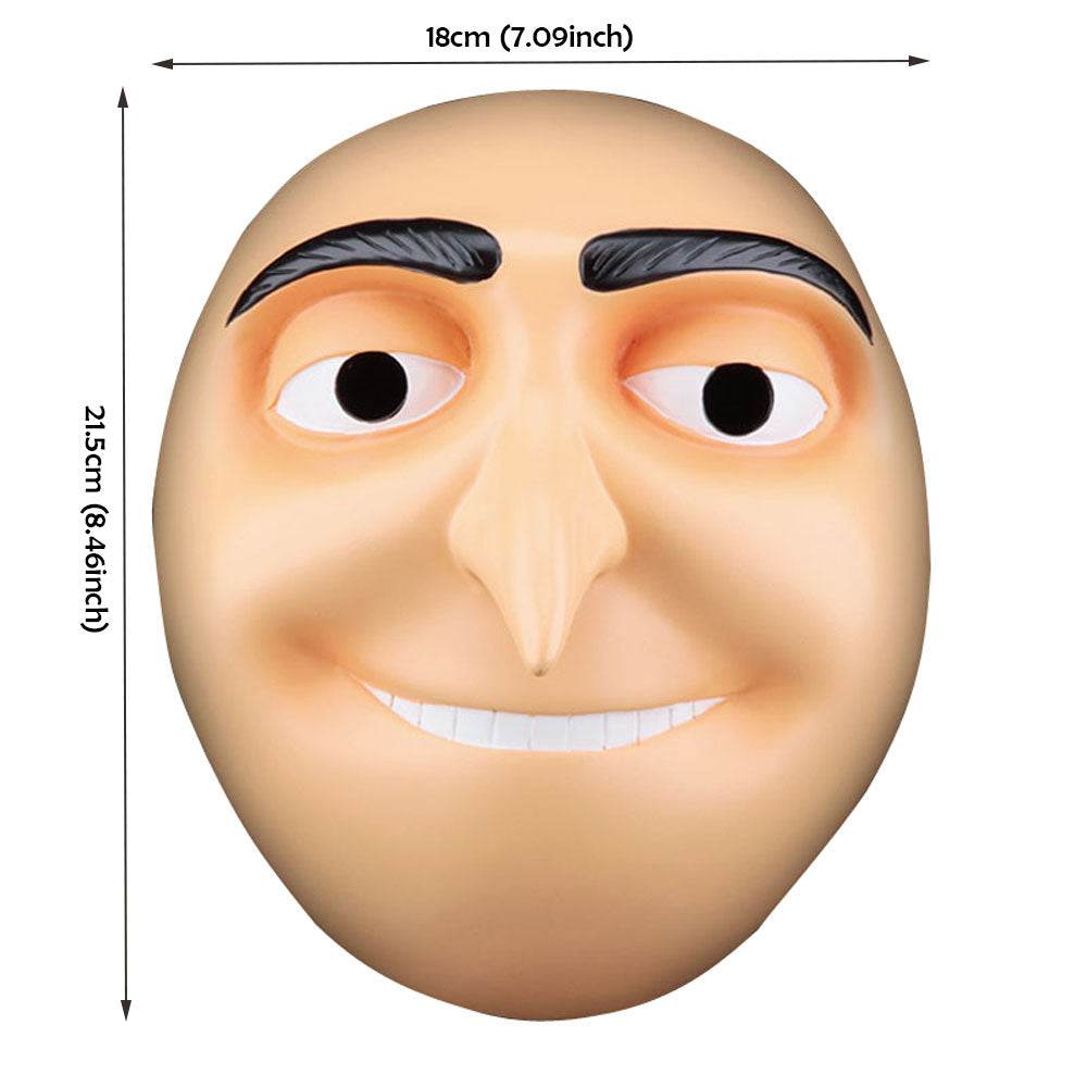 Despicable Me Felonious Gru Fancy Party Mask Halloween - Azufun