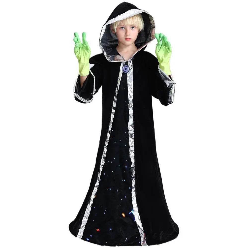 Children's Alien Cosplay Halloween Costume - Azufun