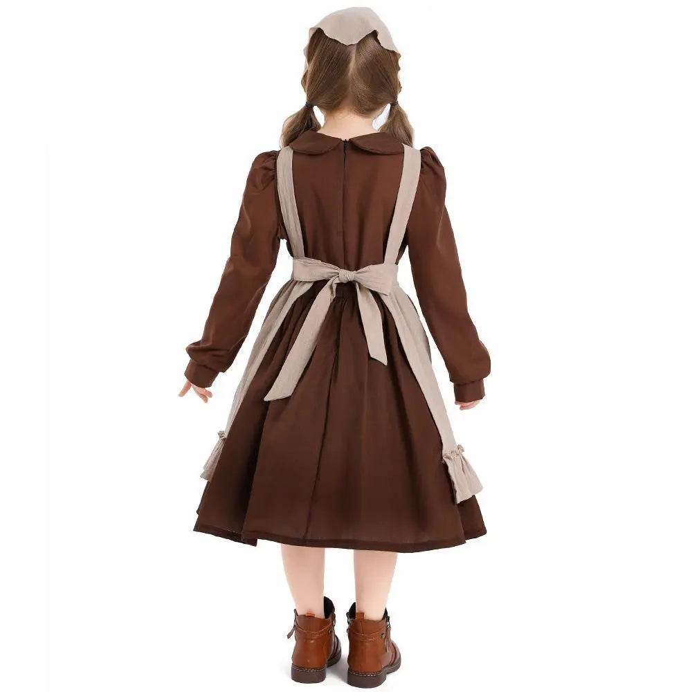 Children's Day Cinderella Maid Costume Party Costume - Azufun