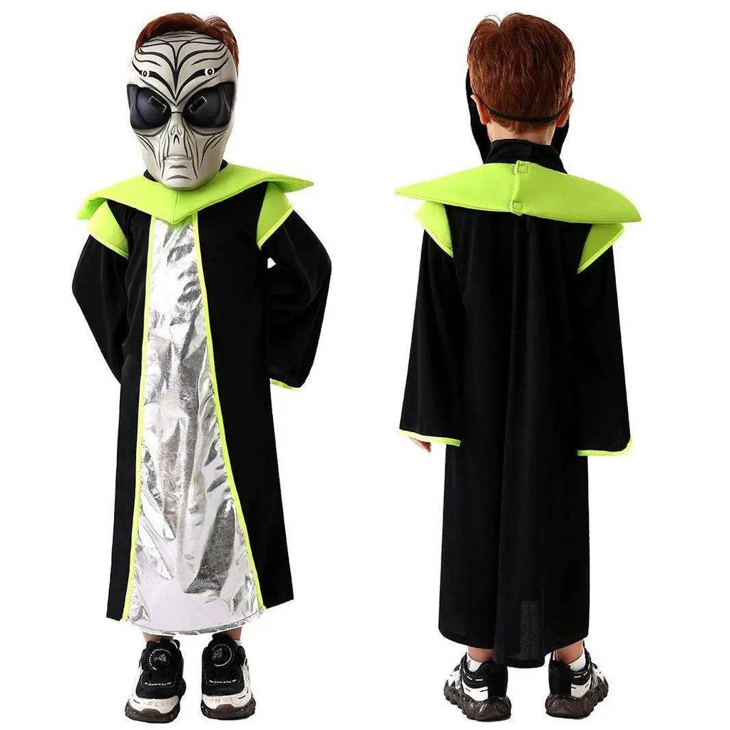 Children's ET Alien Cosplay Costume Halloween and Kindergarten Party Outfit - Azufun