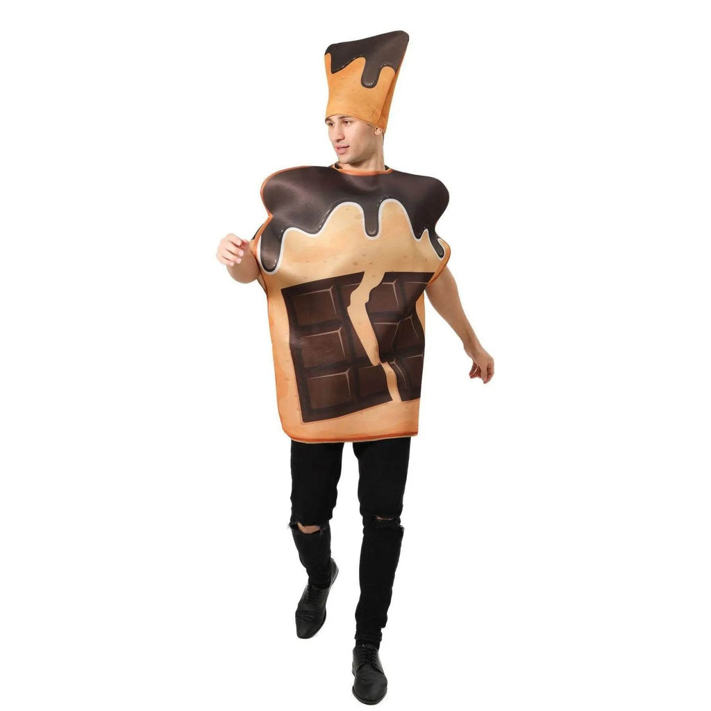 Chocolate Bread Halloween Costume Outfits Party Carnival Cosplay - Azufun