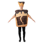 Chocolate Bread Halloween Costume Outfits Party Carnival Cosplay - Azufun