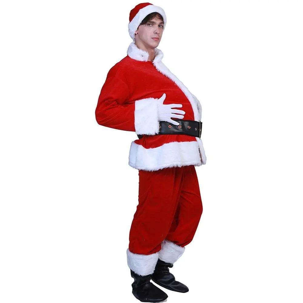 Christmas Costume Accessories Santa Claus Fake Belly Props Unisex - Azufun