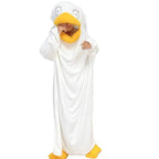 Christmas Pajamas Gintama Elizabeth Duck Blanket Unisex One-piece Bathrobe Nightgown - Azufun