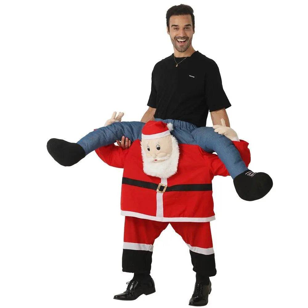Christmas costumes A Santa Claus Ride On Costume - Azufun