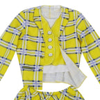 Clueless Cher Horowitz Girl Cosplay Costume School Uniform Suit Fancy Dress Halloween Outfit - Azufun