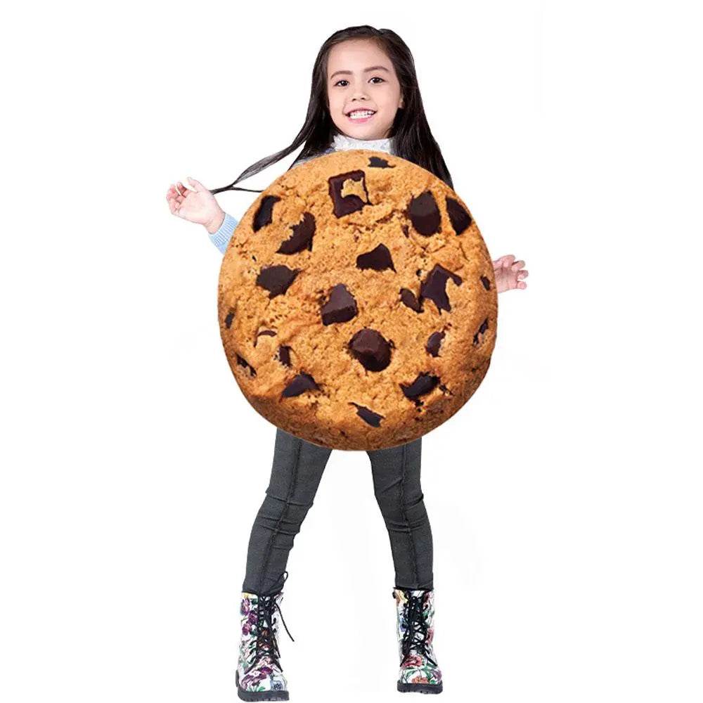 Cookie Cosplay Costumes Family Role-playing Parent-child Outfit Halloween Dress for Adult Kids - Azufun