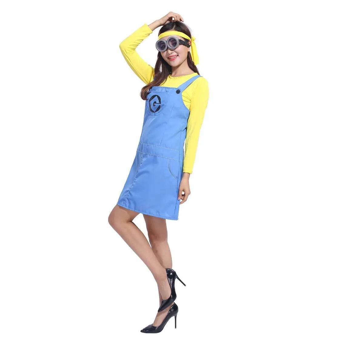 Despicable Me 4 Characters Minions Costume Goggles Adult Men Women - Azufun