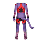 FNAF Wolf Cosplay Costume Halloween Party Jumpsuit Romper Outfit Dress Up For Kids Boys - Azufun