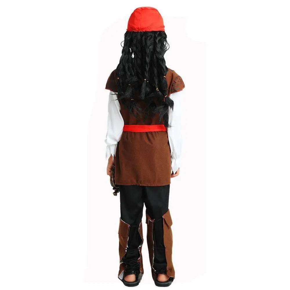 Family Matching Pirate Outfit Cosplay Costume Fancy Dress Halloween - Azufun