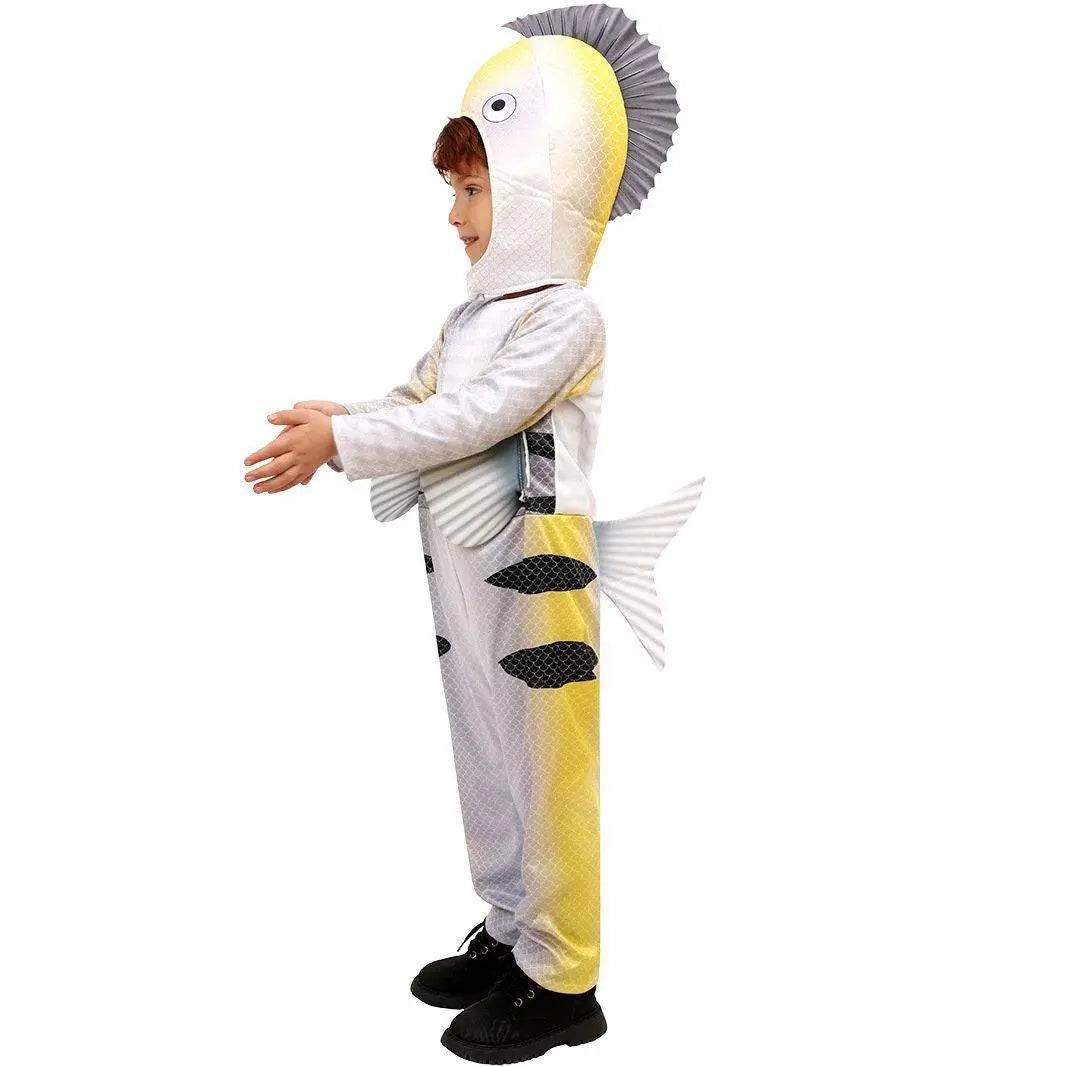 Flounder Kids Animal Jumpsuit Party Cosplay Costumes Halloween - Azufun