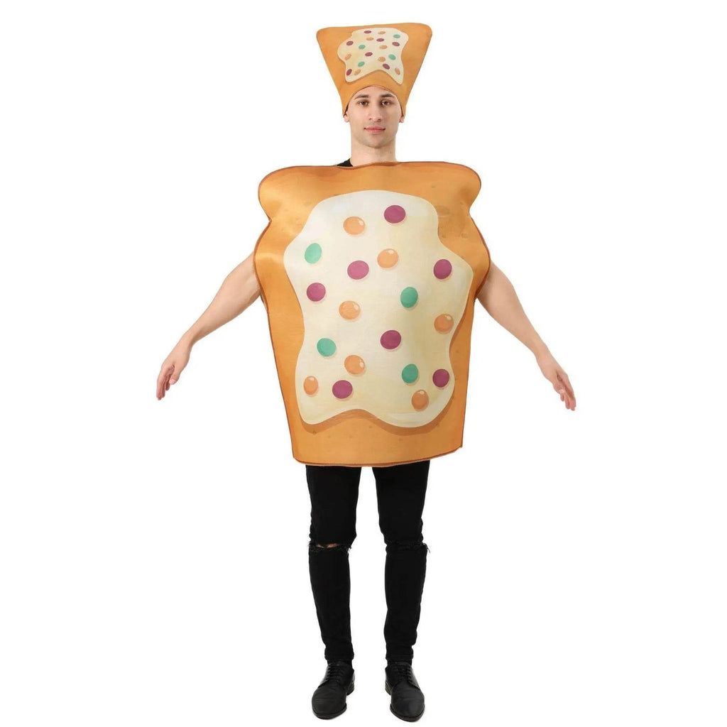 Food Egg bread Costume Halloween Outfits Party Carnival Cosplay - Azufun
