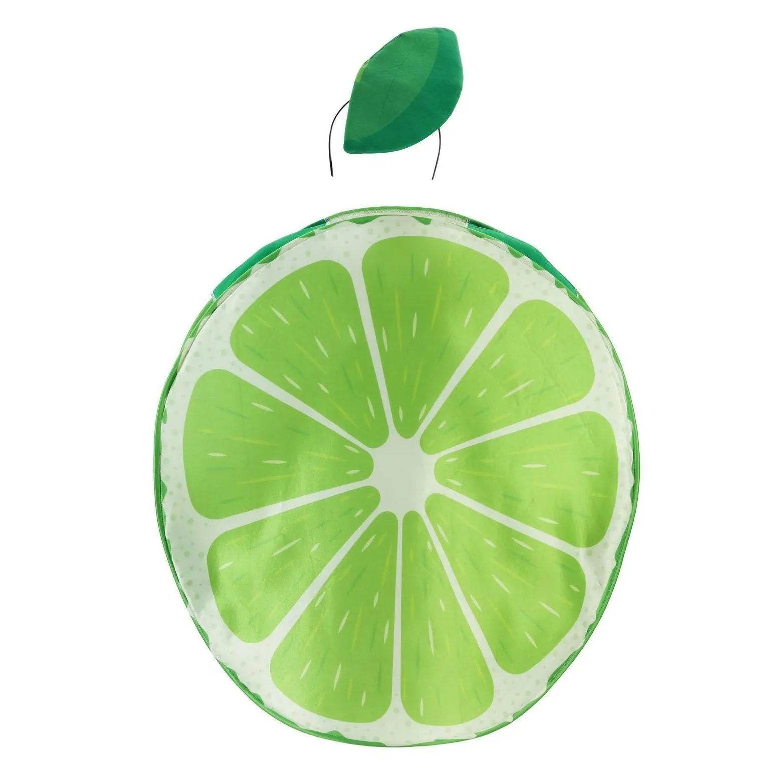 Fruit lime Halloween Costume Outfits Party Carnival Cosplay - Azufun