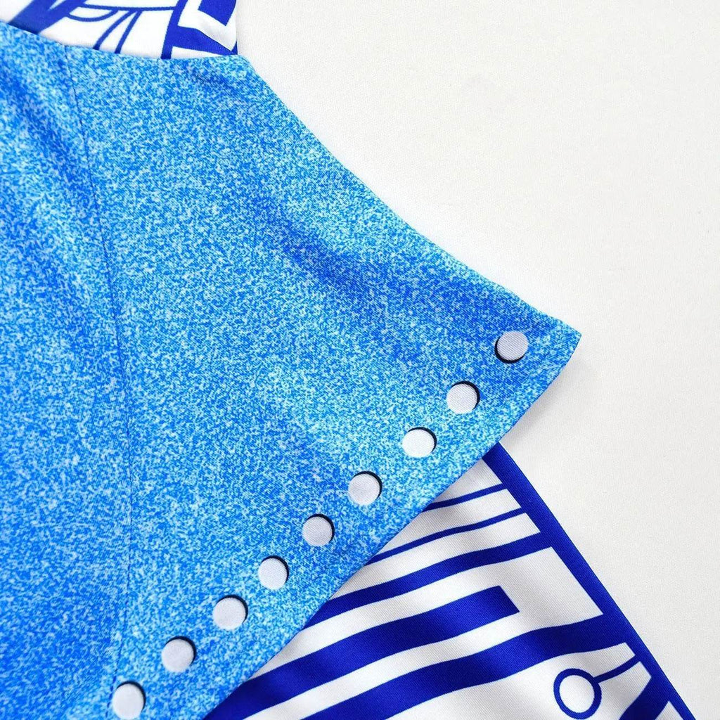 Girls' Zombies High School 3 Cosplay Costumes Halloween Outfit Dress For Kids - Azufun