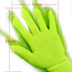 Green The Grinch Christmas Costumes Gloves - Azufun