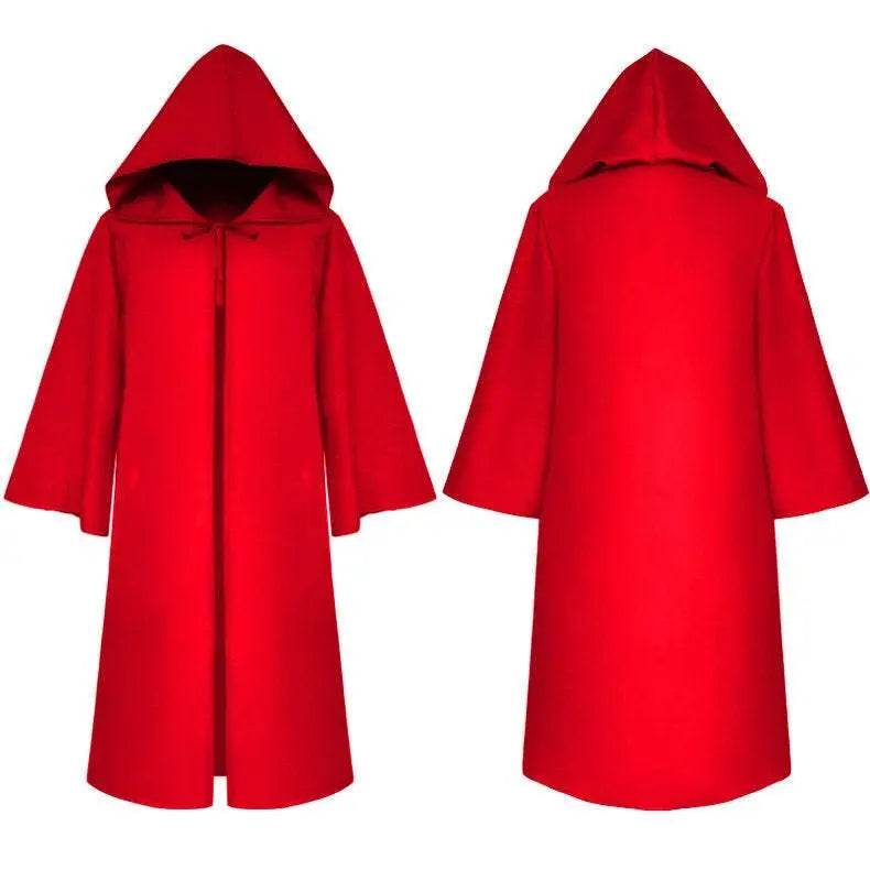 Halloween Medieval Bleach Cloak Cosplay Star War Jedi Knight Anakin Costumes for Adult - Azufun