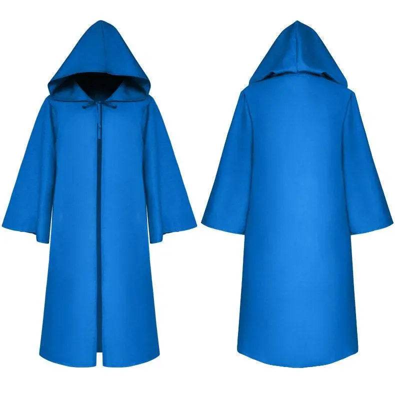 Halloween Medieval Bleach Cloak Cosplay Star War Jedi Knight Anakin Costumes for Adult - Azufun