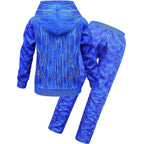 Kids Anime Sonic The Hedgehog Costume Game Halloween Boy Girls Hoodies Pants Sets Outfits - Azufun