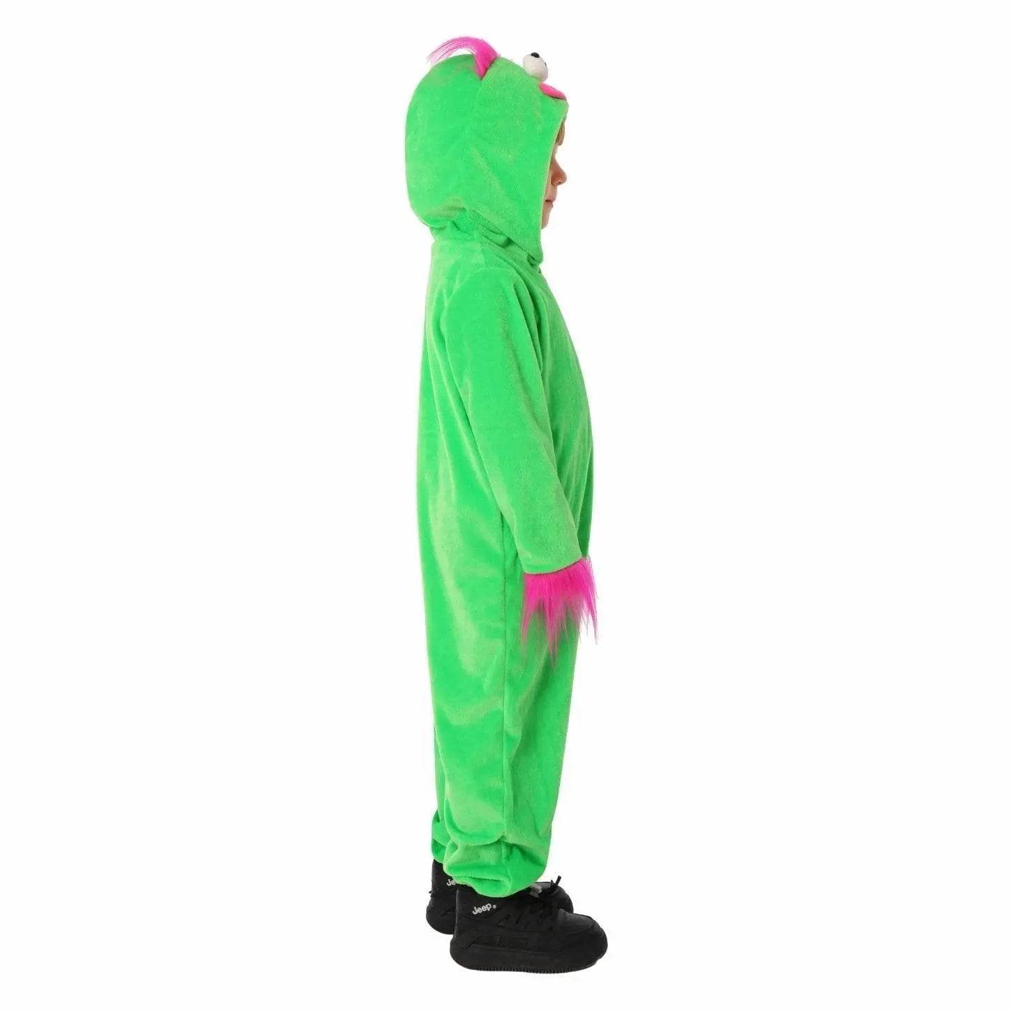 Kids Green Ugly Doll Jumpsuit Party Cosplay Costumes Halloween - Azufun