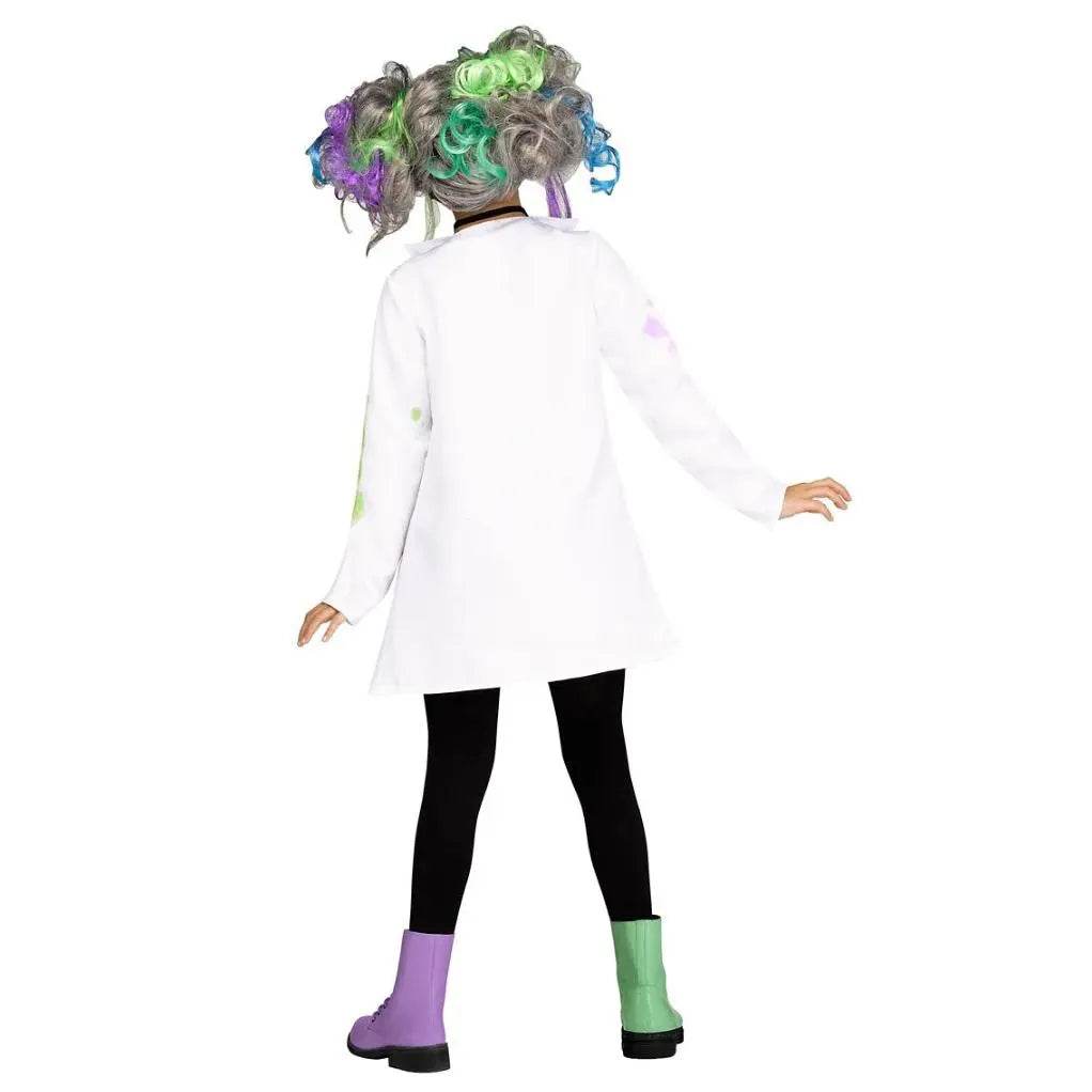 Kids Mad Scientist Costume Halloween Cosplay Outfits - Azufun