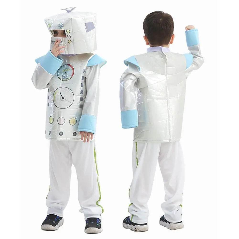Kids Robot Funny Novelty Halloween PartyCosplay Party Costume - Azufun