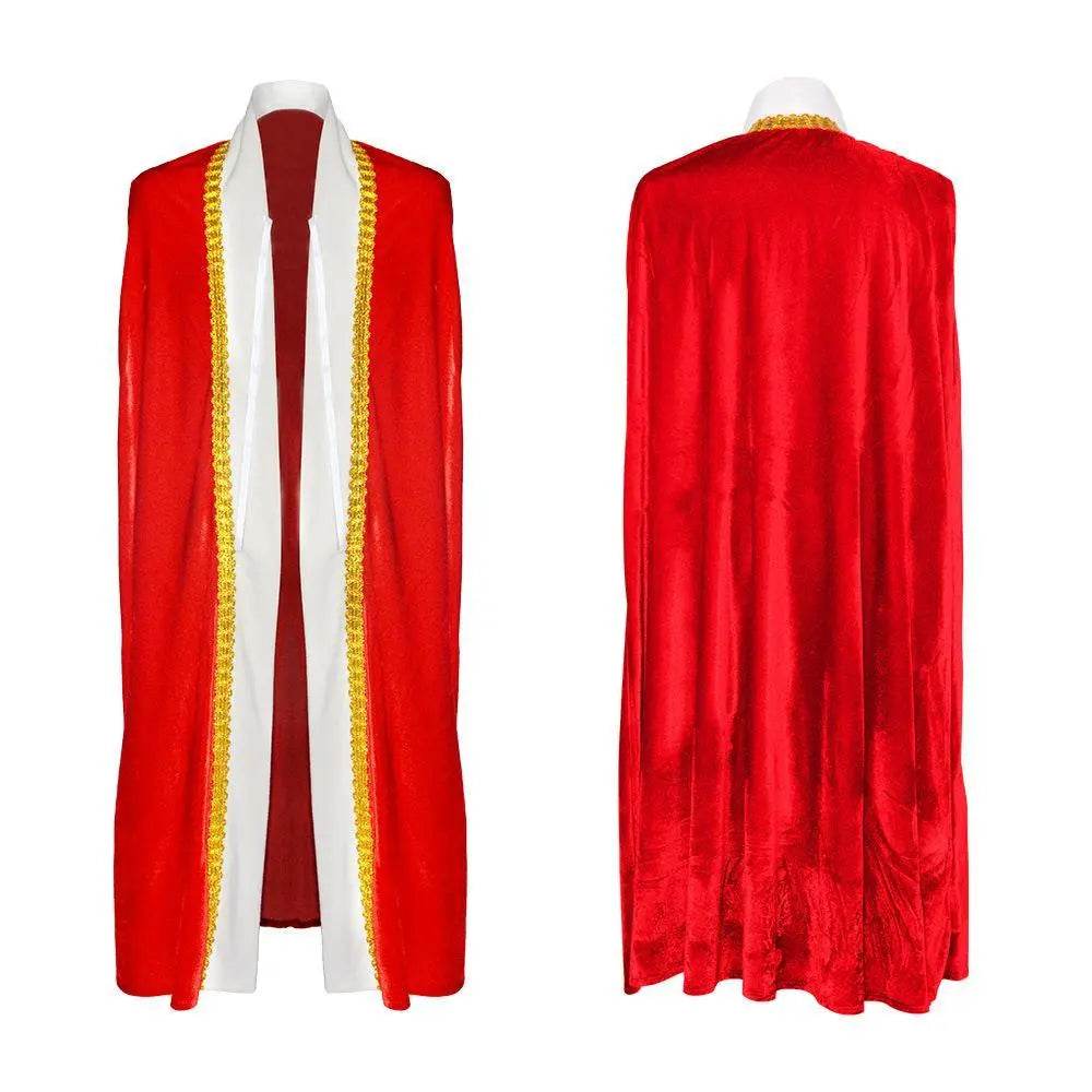 King Queen Prince Vintage Cosplay Costumes Cloak For Adult - Azufun