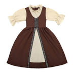 Medieval Palace Dress Vintage Kids Party Halloween Cosplay Costumes - Azufun