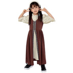 Medieval Palace Dress Vintage Kids Party Halloween Cosplay Costumes - Azufun