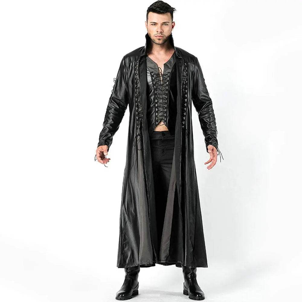 Men Vampire Cosplay Costume for Halloween Party Stage Performance - Azufun