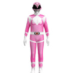 Mighty Morphin Power Rangers Costume Kids Superhero Bodysuit Halloween jumpsuits onesies - Azufun