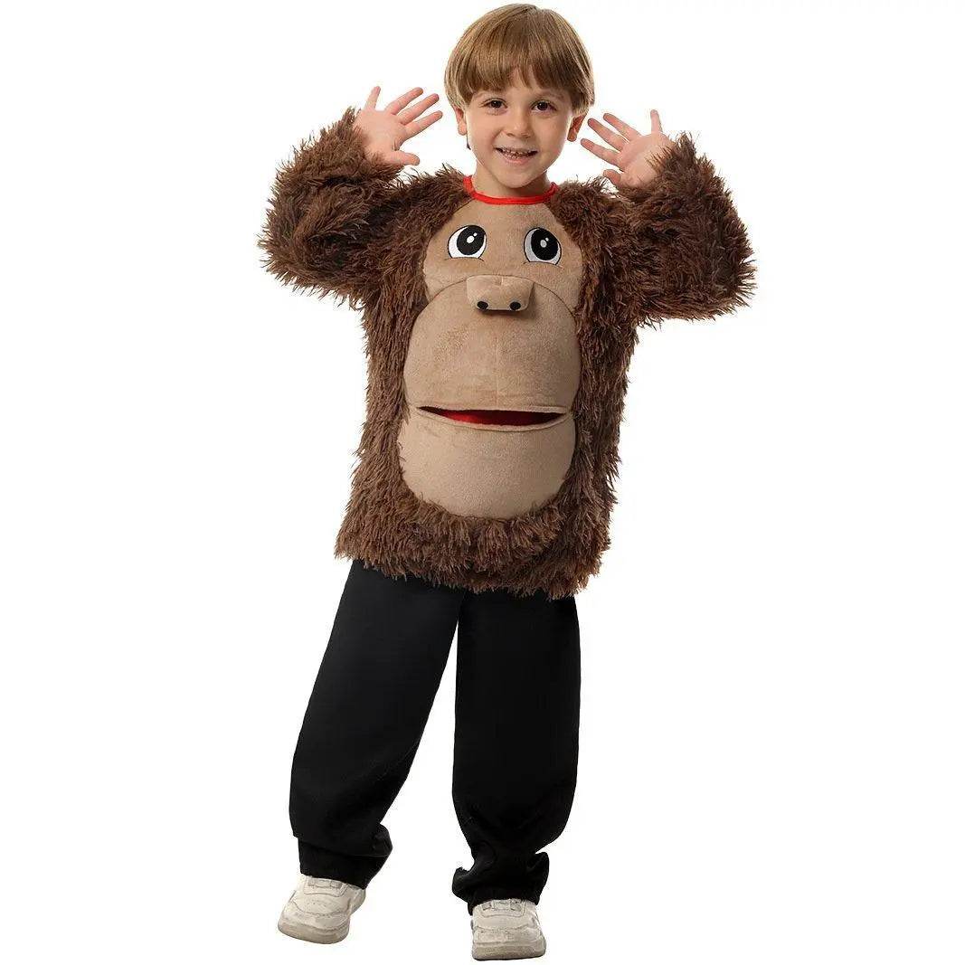 Orangutan Cosplay Costume Animal Role Playing Outfit for Kids - Azufun