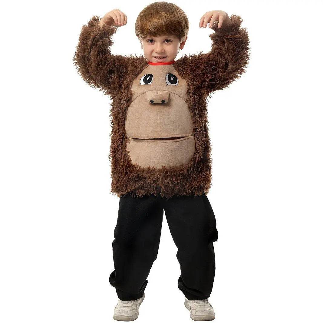 Orangutan Cosplay Costume Animal Role Playing Outfit for Kids - Azufun