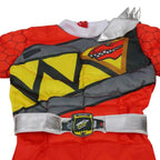 Power Rangers Costume For Boys Red Dino Charge Halloween Outfits - Azufun