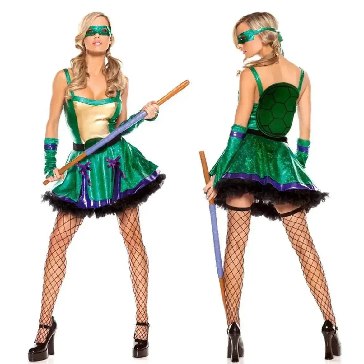 Secret Wishes Women's Teenage Mutant Ninja Turtles Raphael Dress - Azufun