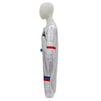 Silver Space Suit Costume Astronaut Pilot Cosplay and Performance Outfit - Azufun