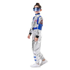 Space Suit Astronaut Couples Costume Carnival Halloween For Kids Girls Boys - Azufun