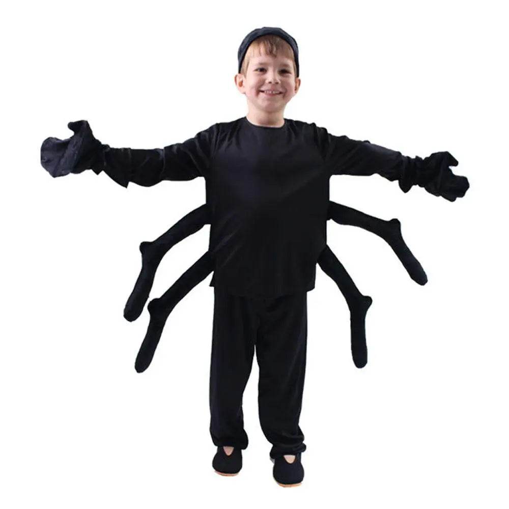 Spider Cosplay Costume Halloween Animal Dress Up Role Play Party Clothing for Kids - Azufun