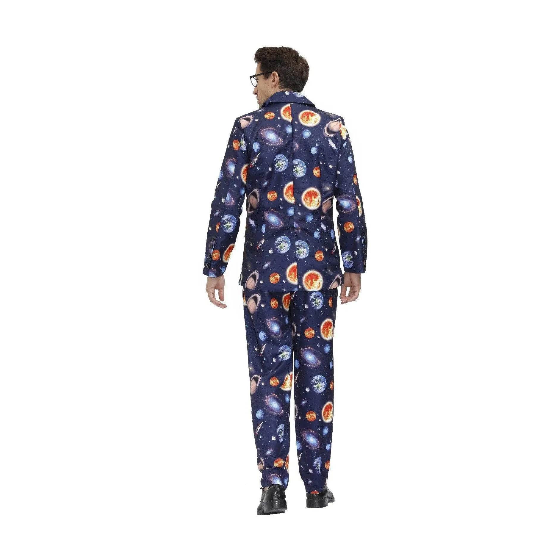 Stag Do Party Fancy Dress Host Printed Suit For Men - Azufun
