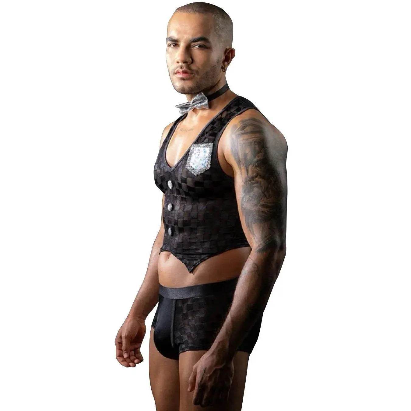 Stag do Male Servant Party Costume Night Club Uniform - Azufun