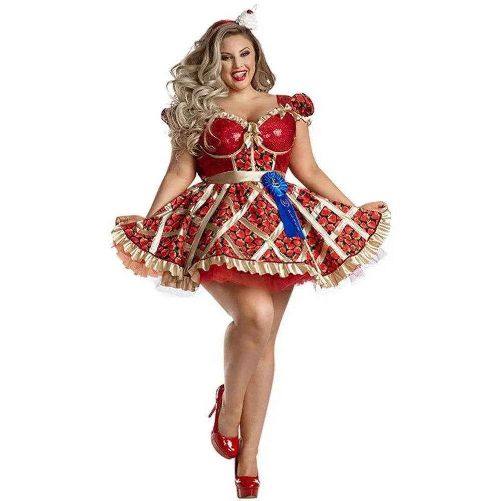 Strawberry Costume Women Dress - Azufun