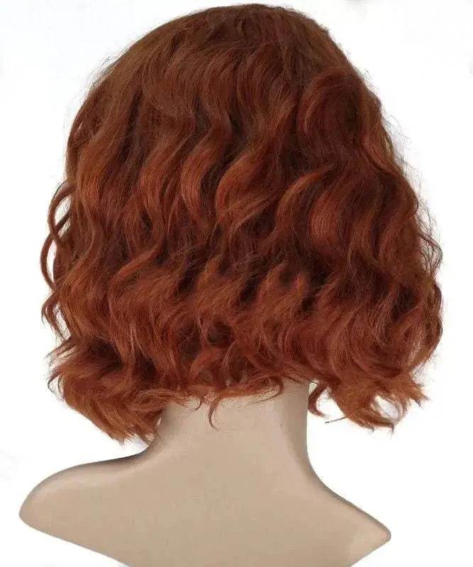The Avengers Natasha Romanoff Black Widow Wig Short Cosplay - Azufun