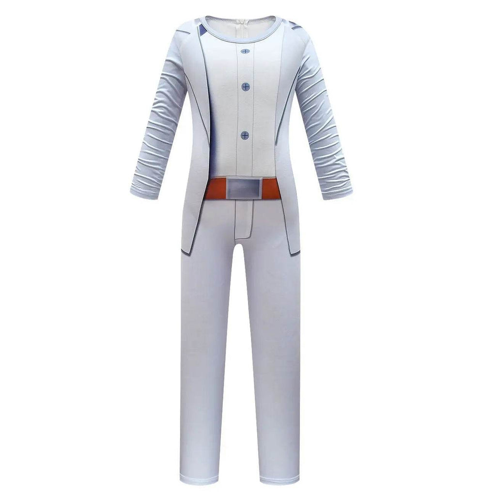 The Bad Guys Wolf Cosplay Costumes Jumpsuit Romper Halloween Outfit Dress For Kids Boys - Azufun