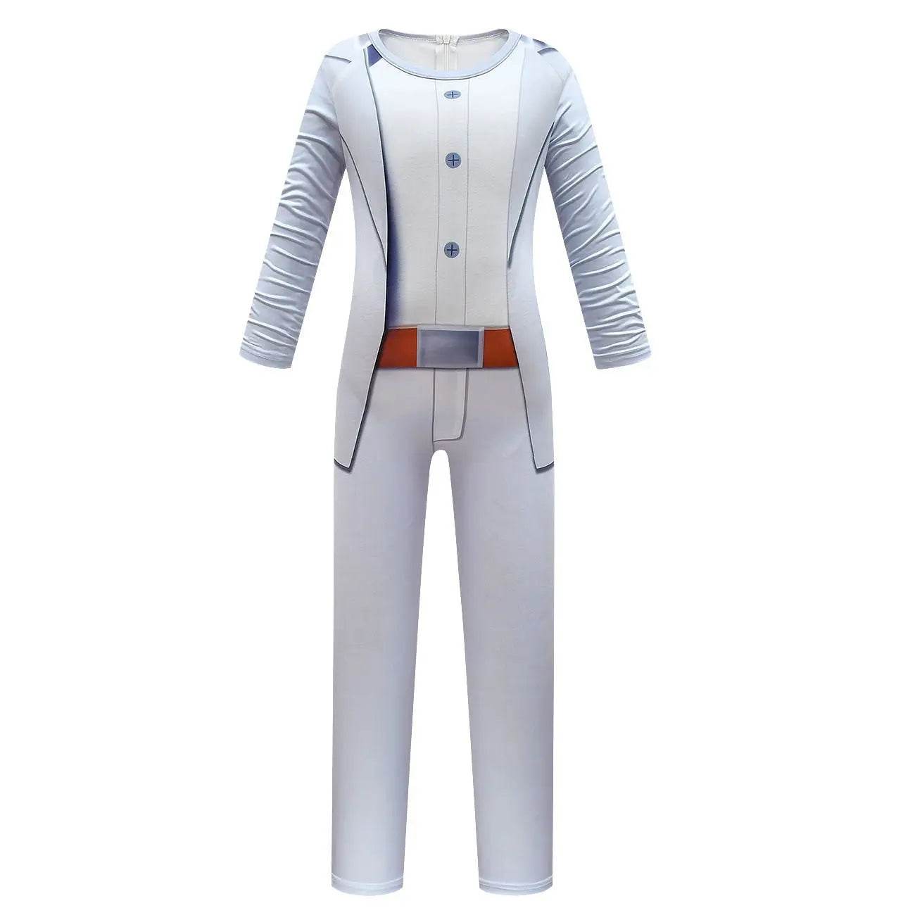 The Bad Guys Wolf Cosplay Costumes Jumpsuit Romper Halloween Outfit Dress For Kids Boys - Azufun