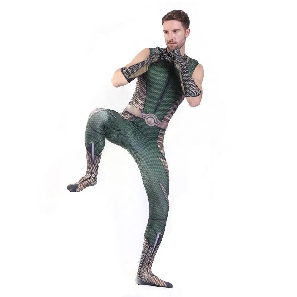 The Boys Homelander The Deep Starlight A-train Costumes Cosplay Halloween Jumpsuit Adult Kids - Azufun