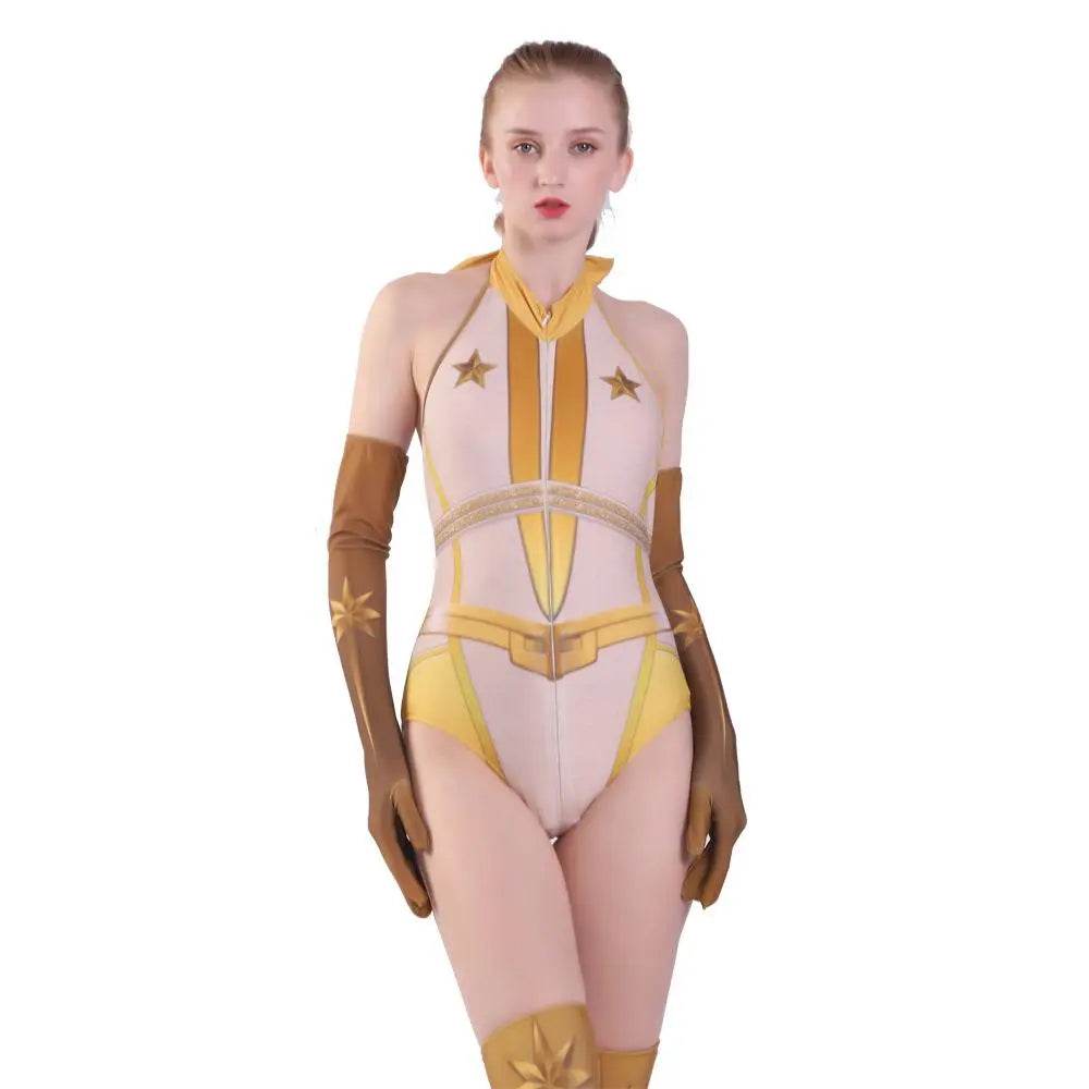 The Boys Homelander The Deep Starlight A-train Costumes Cosplay Halloween Jumpsuit Adult Kids - Azufun