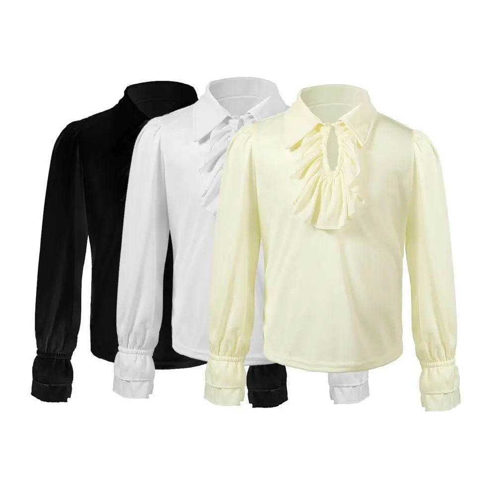 Vampire renaissance victorian pirate costume knight Children Halloween carnival for kids - Azufun