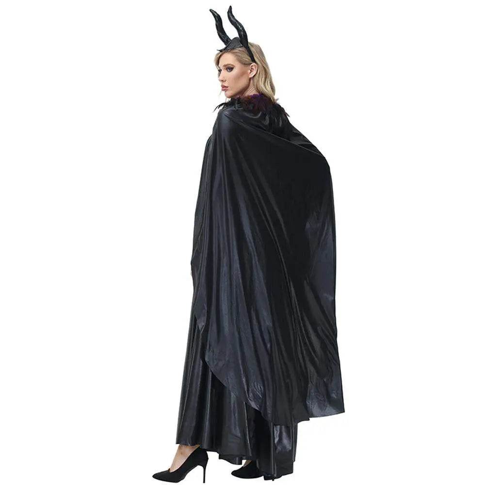 Women's Maleficent Dark Queen costume suit Cosplay Halloween Costumes for adult - Azufun