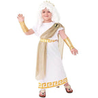 ancient greek mythology zeus Children Halloween carnival costume for kids - Azufun