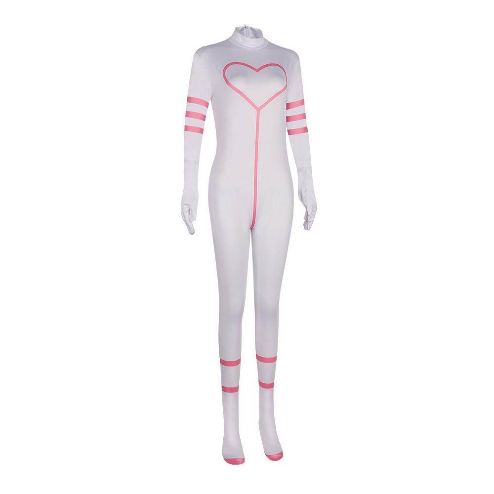 Angel Dust Hazbin Hotel Jumpsuit Carnival Cosplay Costume For Adult - Azufun