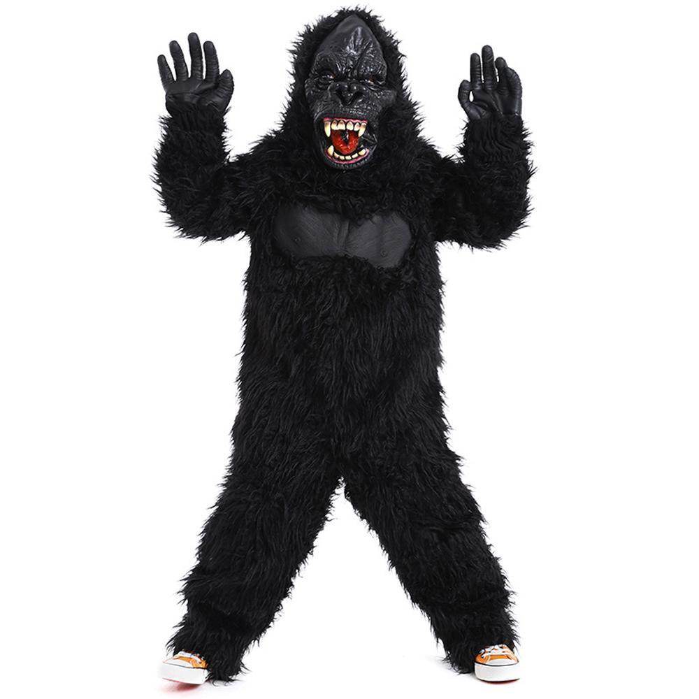 Animal party play King Kong Suffed Gorilla Costume for Kids - Azufun